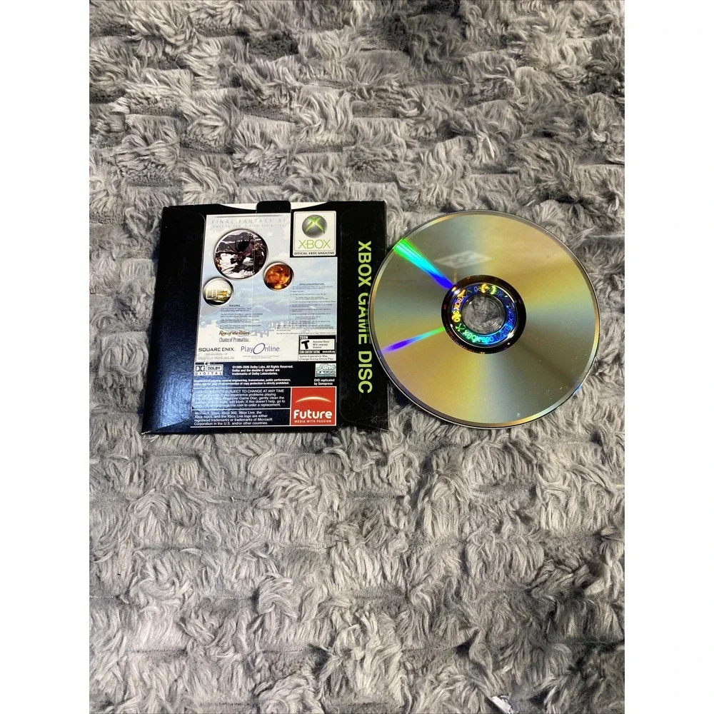XBOX Magazine Demo Discs - Lot Of  8 Games Quake, King Kong, Final Fantasy, Doom
